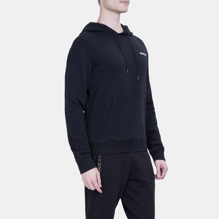 OFF-WHITE Sweatshirts Men's Hooded (Non-detachable) Moderate OMBB034E181920011000