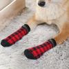 4-teilige Hundesocken mit rutschfestem Design, Pfotenschutz für den Innen- und Außenbereich
