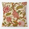 Floral Fantasia Birds And Fruits Plants Art Cushion Cover Pillow Case