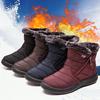 Woman Sneaker Shoes Winter Fur Waterproof Sneakers For Women Walking Women's Sports Shoes Comfortable Ankle Snow Boots Ladies