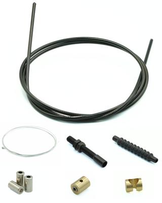 Clutch Cable Outer Cable Set 2m DIY Repair Kit Motorcycle Universal [NONINA]