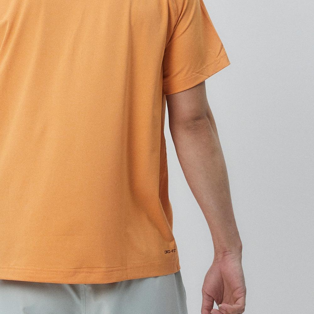 New Nike T Shirts Men's Orange DV9816-815
