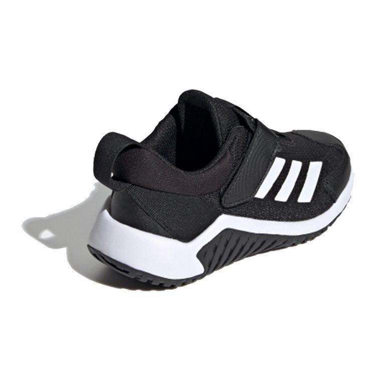 Adidas 4Uture Sport AC K Non-Slip Durable Low-Top Running Shoes Kids Sneakers Black White FV3711