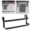 Cabinet Door Towel Bar, Two Tier Organizer for Kitchen and Bathroom Use