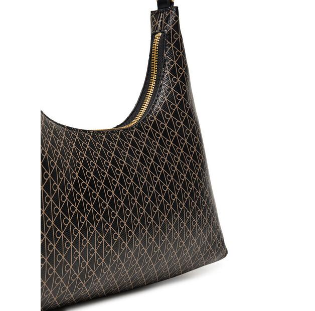 Сумка Calvin Klein Calvin Klein Emblem Aop Conv Shoulder Bag LV04F3298G чёрный