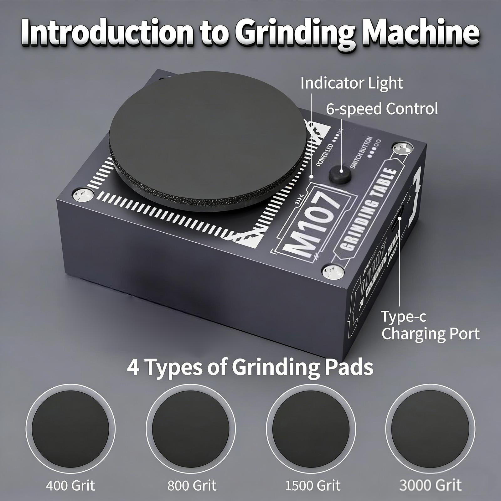 

Ergonomic Handheld Sanding Grinding Machine 400 To3000Grit Interchangeable Abrasive Discs Ideal For Home Repair Crafting 1