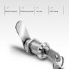 Drawer Cabinet Lock Mail Box Locker Cam Lock Universal Cupboard Door Tongue Lock Durable Furniture Drawer Lock Security Lock