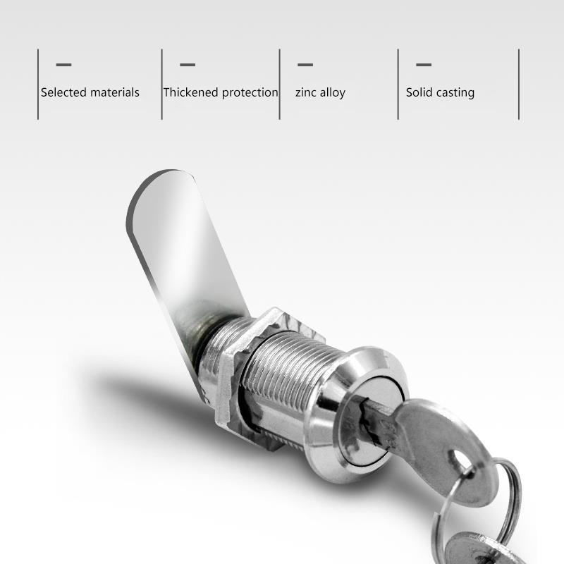 Drawer Cabinet Lock Mail Box Locker Cam Lock Universal Cupboard Door Tongue Lock Durable Furniture Drawer Lock Security Lock