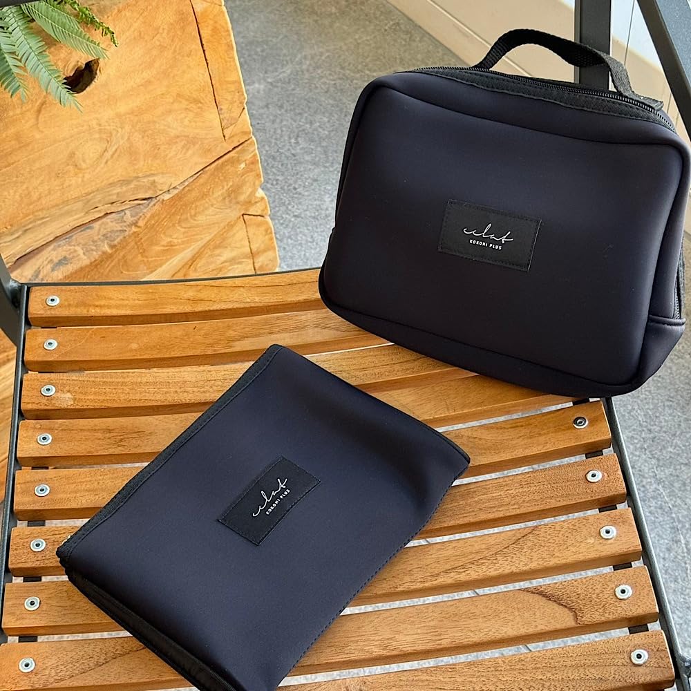 Diaper Diaper Mini Changing Vanity Tote Simple Mommy Bag [kokoniplus] Pouch, Case, Bag, Neoprene, Bag, Bag, Pouch, Bag, Naoprenebag, Bag, (Black)