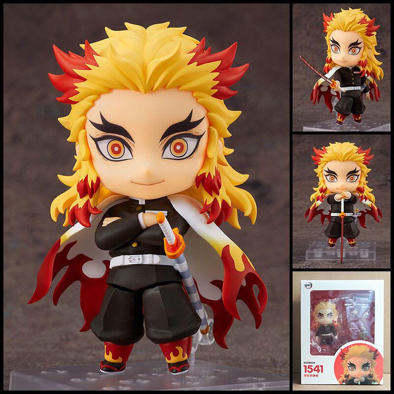 Hot Anime Demon Slayer Series Tanjirou #1193 Nezuko #1334 Zenitsu #1361 Inosuke 1541# Kyoujurou Figures Doll Set Collection Gift