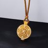 Nieuw trendy openings- en sluitings Guanyin dames retro sieraden ketting hanger