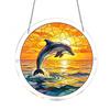 Window Decoration Puzzle Acrylic Suncatcher Colorful Hanging