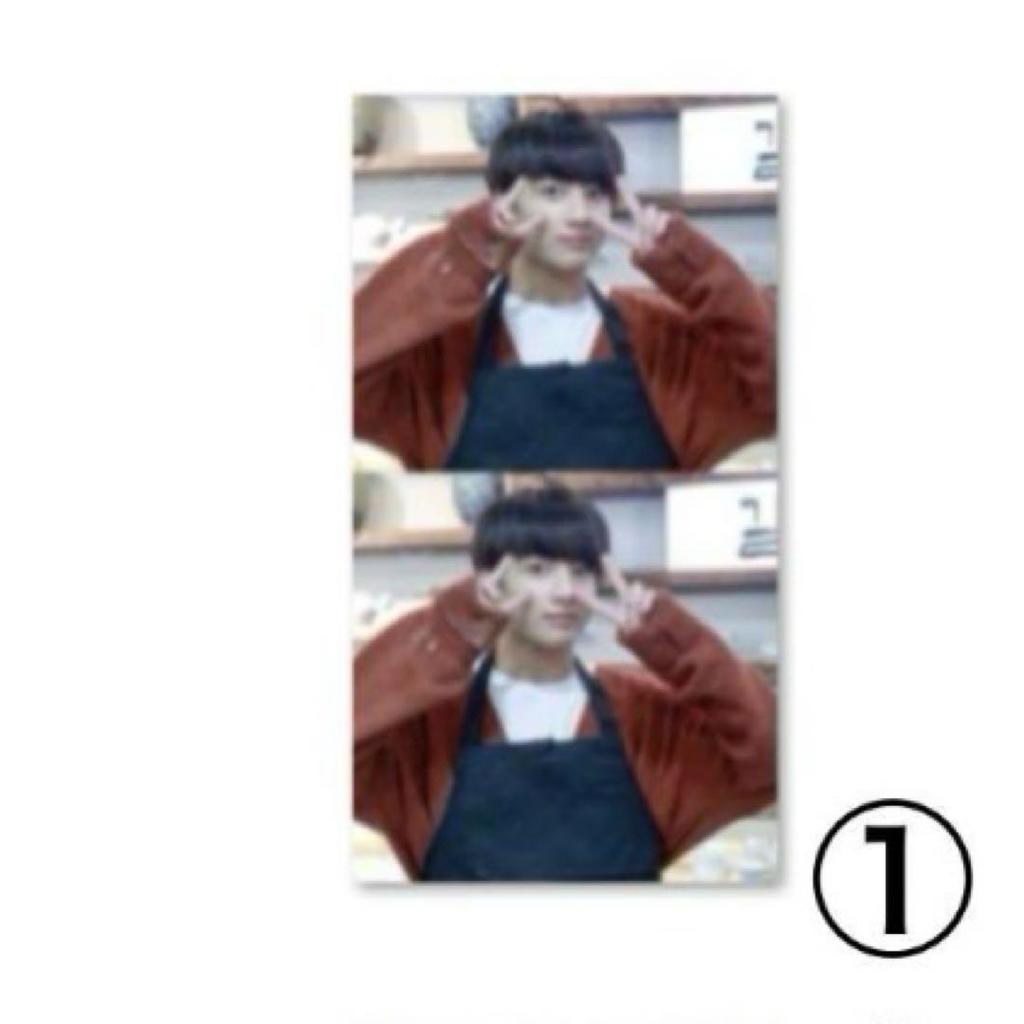 [USED] Exclusive BTS Jungkook, V, Jimin, Jin Photo Ticket for Korean Producers
