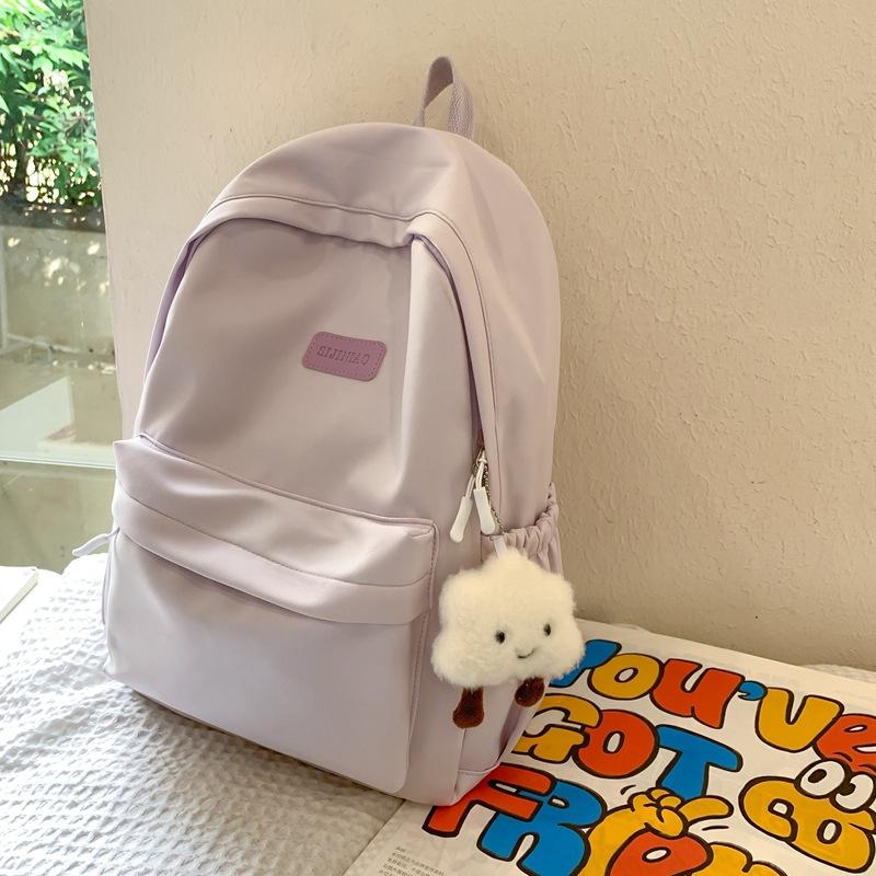 Schoolbag sweet wind girl out travel cute backpack light research spring outing small shoulders primary school students simple schoolbag