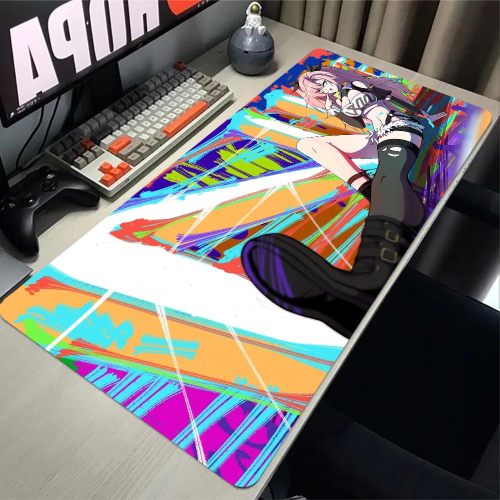Fashion Video Game Zenless Zone Zero Nicole Derama Mouse Pad Gaming Accessories Large Cool Keyboard Desk Game Rubber No-slip Pad