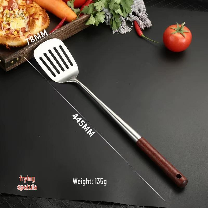 Sun Moon Stars Extended Stainless Steel Frying Spatula
