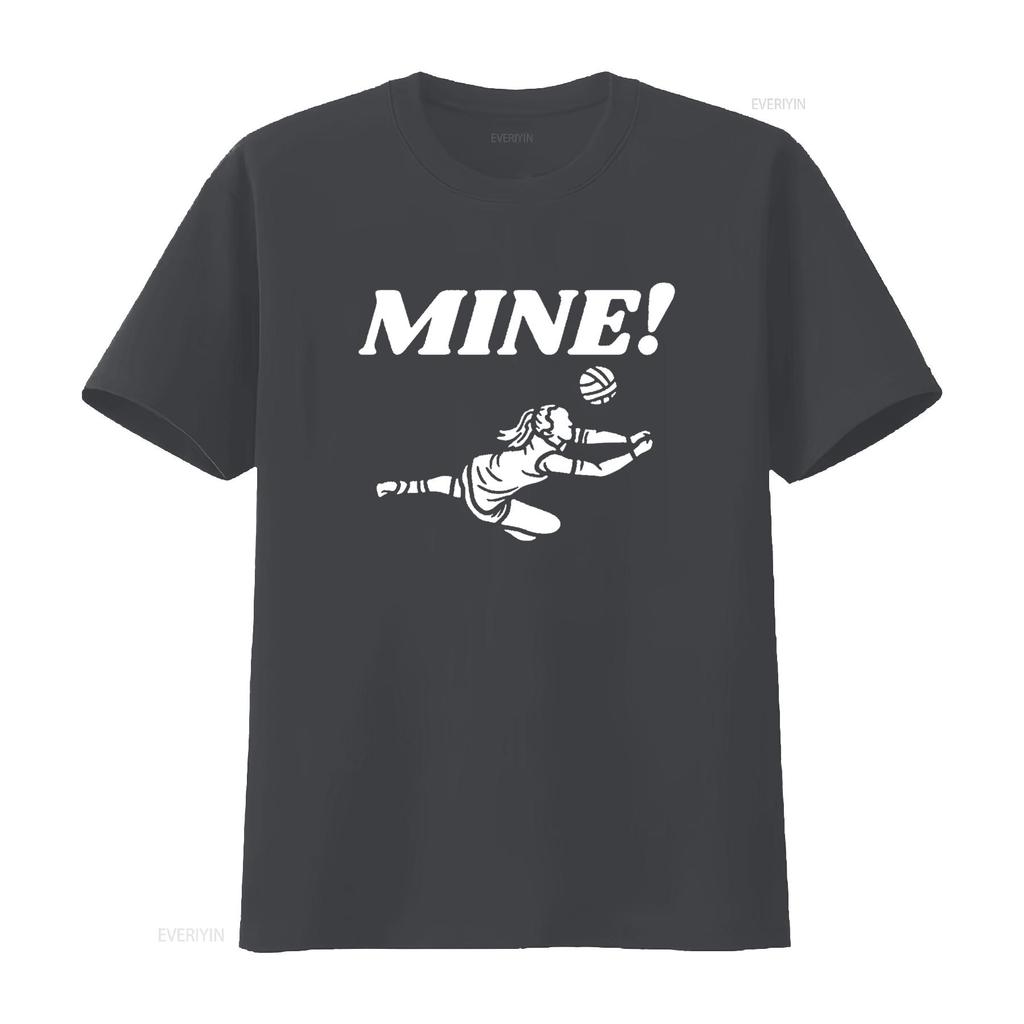 Funny Volleyball Players Libero Mine T Shirt vintage Washed Stylish Versatile Unisex graphic Slightly Casual homme Breathable
