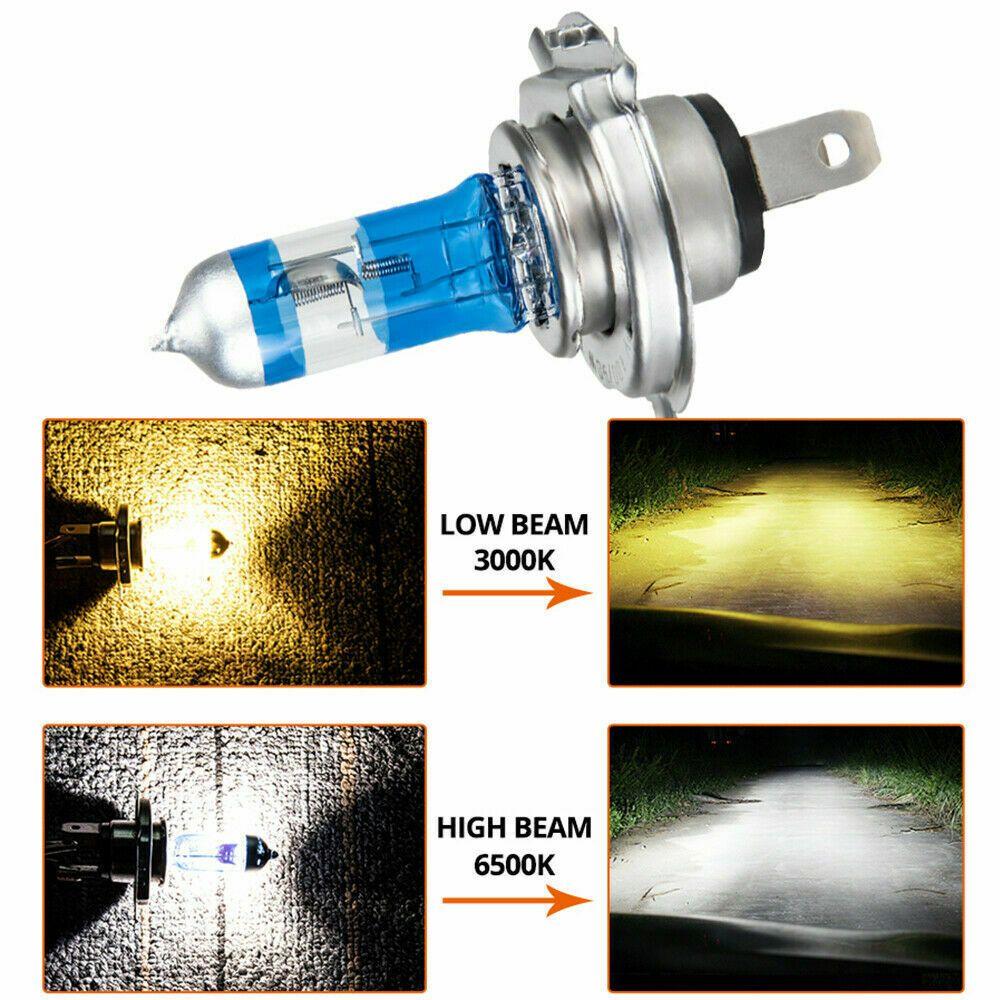 

4PCS Portable 12v Bulb Super White Quartz Lamp Halogen Lamp Xenon Headlight Bulbs Car Headlight