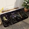 1pc New York City Night Bathroom Absorbent Mats Anti-Slip Mats Home Decor Supplies Carpets Home Kitchen Floor Mats