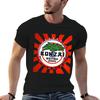 T-shirt Logo Bonzai Records pacco t-shirt in cotone t-shirt in cotone 100% t-shirt anime per uomo T-shi