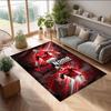 Cristiano Ronaldo Printed Crystal Velvet Rug Non‑Slip Crystal Velvet Carpet For Sofa Bedroom Indoor Home Decoration