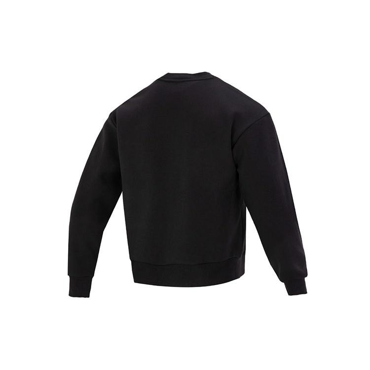 adidas Future Icons Badge of Sport Crew Sweatshirt 'Black' Men's IC3740