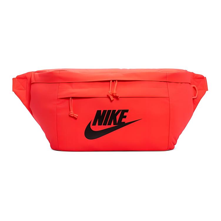Nike Tech Hip Pack Multifunctional Polyester Waist Bag Regular Red Unisex bags BA5751-671 Red