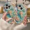 Phone Case: 2D flat, suitable for iPhone 18, 17, 16, 15, 14, 13, 12Pro protective case, mermaid dream, perfect Christmas and Halloween holiday gift
