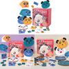 Building Kids Wooden Blocks Panda Expressions Matching Toy For Education Early
