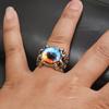 Retro Gotische Farbe Böser Blick Ringe Für Männer Dominante Drachenklaue Vintage Hochzeit Luxus Ästhetische Tiere Ring Halloween Geschenke