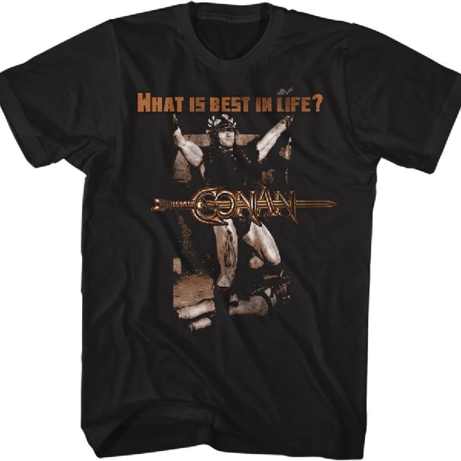 

Американская классика Конан Фильм Лучшая жизнь Взрослая футболка XXXXXL чёрный