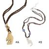 Adjustable Cats Pendant Necklace Retro Ethnic Clavicle Chain For Women and Girls Fashionable Cats Themed Accessory