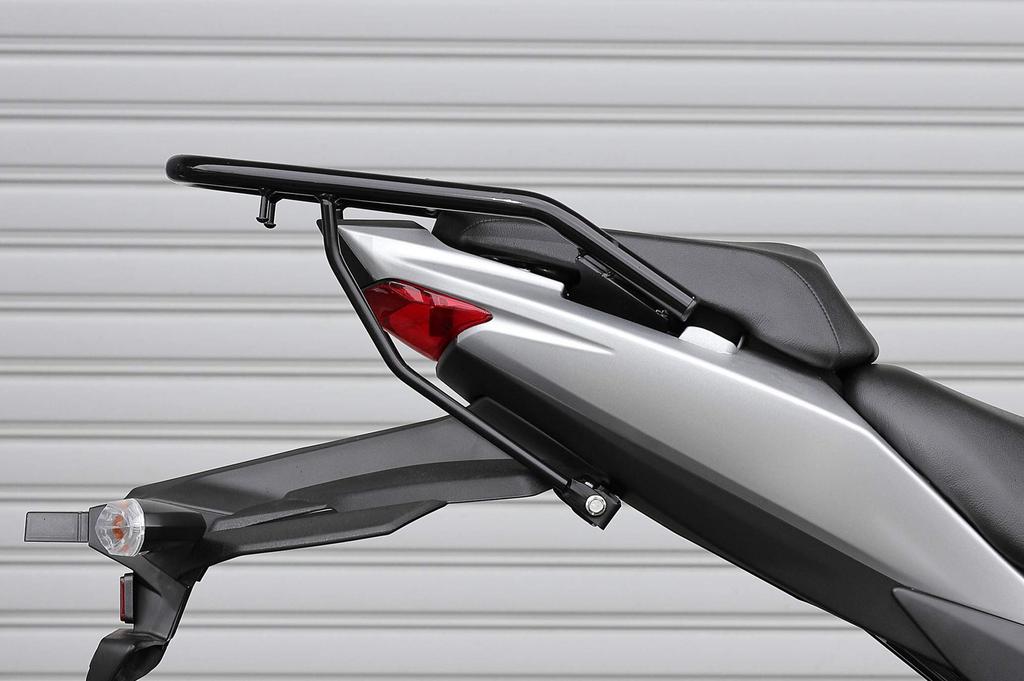 Kijima Bike Parts Gepäckträger hinten Stahl Gixxer 250 SF250 schwarz 150/Gixer (2BK-ED13N/2BK-ED22B/'20-) 210-2772
