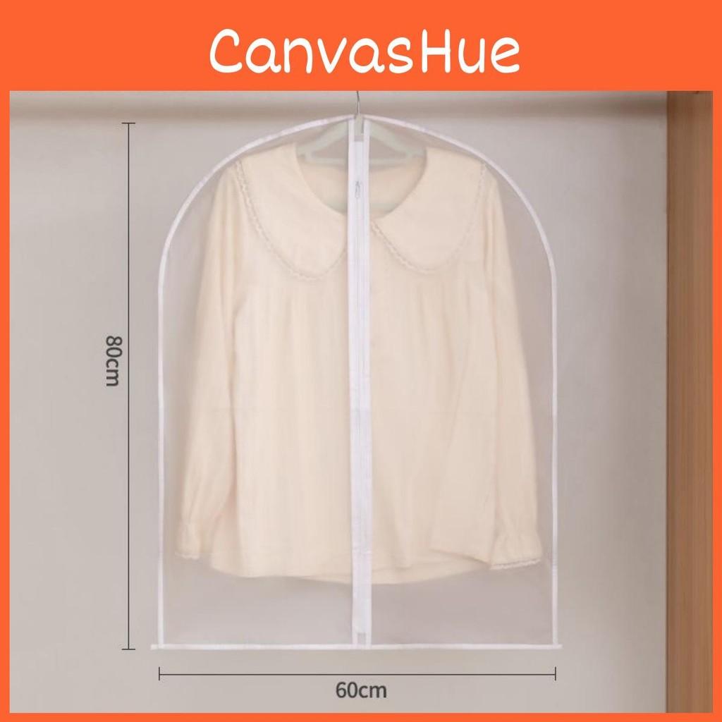 Garment Dress Clear Suit Clothes Coat Cover Protector Waterproof Travel Zip Bag