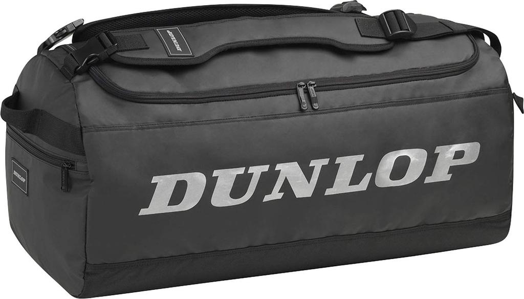 Bolsa de tênis DUNLOP 2WAY Boston Bag para armazenamento de raquetes 65L preta DTC2111 Aprox.