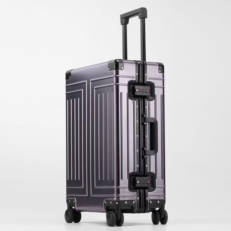 DK Full Aluminum-Magnesium Alloy Rolling Luggage