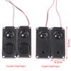 1Pair Audio Portable Speakers 10045 8Ohm 5W Tv Speaker Single/Double Diaphragm