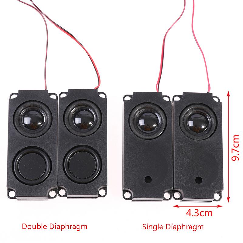 1Pair Audio Portable Speakers 10045 8Ohm 5W Tv Speaker Single/Double Diaphragm