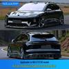 Upgrade Compatible Carbon Fiber Aero Kit: Shirok Front Lip, Rear Diffuser, Tail Wing & Side Badges for NIO ET5T.