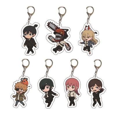 Yousheng Key Chain Cute Cartoon Multipurpose Double Sided Smooth Surface Reusable Decorative Collecting Gifts Anime Figures Key Ring Bag Pendant for