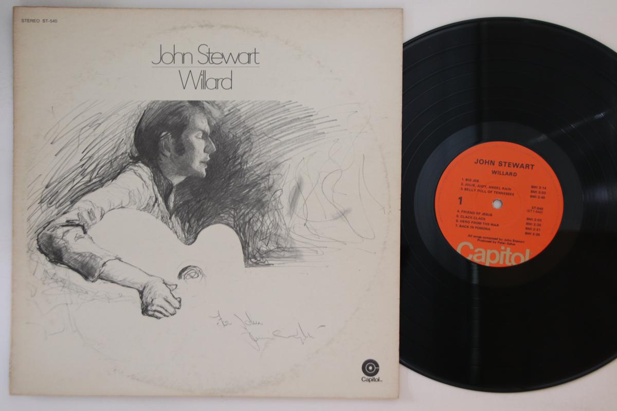 

LP Record JOHN STEWART - Willard ST540 CAPITOL RECORDS US Folk Used