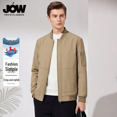 JOW Men's Business Baseball Collar Jacket
