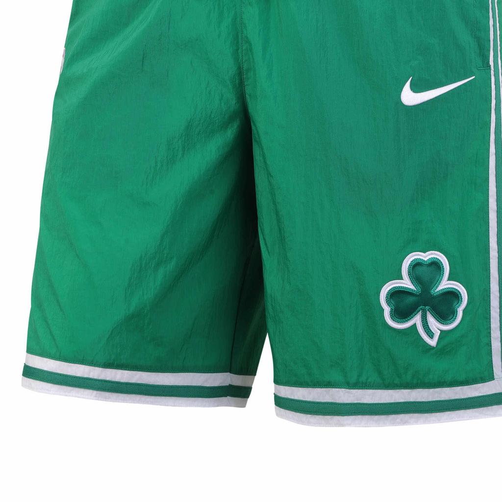 Nike Boston Celtics NBA Logo Print Athletic Casual Breathable Straight Leg Basketball Pants Men Pants Green CV5595-312