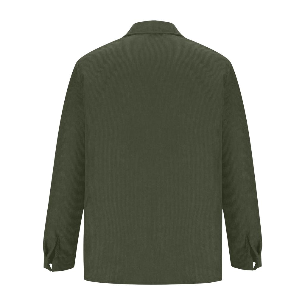 Men's Cotton Shirts Long Sleeve Casual Button Down Textured T-Shirt Loose Vacation Beach Lightweight Topsrt