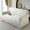Thickened Skirt Jacquard Sofa Cover, Old-Fashioned All-Inclusive Sofa Cover, Elastic Universal Type