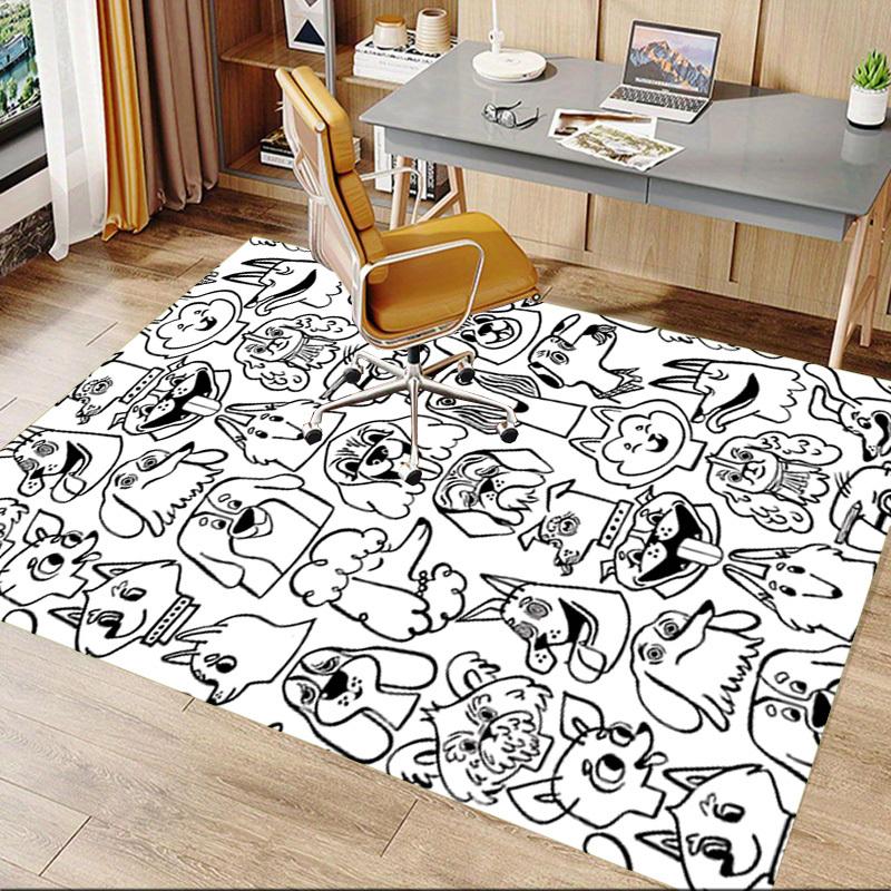 1PC Dog Pattern Extra Large Non-Slip Floor carpet, Office, family, bedroom, Studio - Large Area RugJ0326