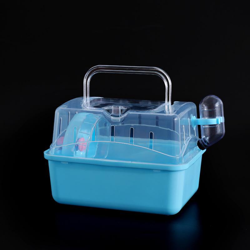 Luxury Portable Small Hamster Castle with Stairs - Golden Bear Paradise