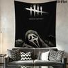 Dead by Daylight Wall Hanging Printed Fabric Blanket Decorative Tapestries for Bedroom Living Room Home Decor