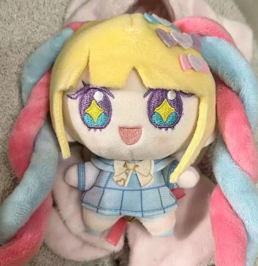 10cm Hilfsbedürftiges Mädchen Überdosis Kangel Regen Plüschpuppe Anime Spiel Weicher Körper Plüschtiere Rucksack Anhänger Schlüsselanhänger Mädchen Geburtstag Weihnachten Geschenk 10cm