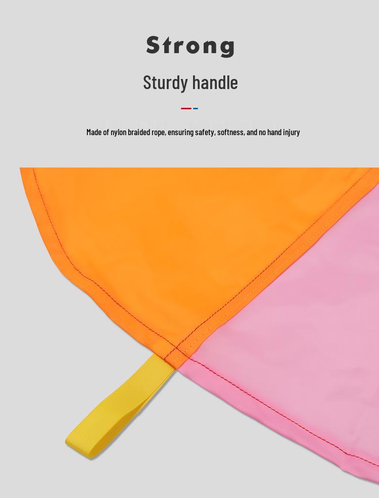Rainbow Kindergarten Umbrella: Sensory Play Toy for Outdoor Parent-Child Activities